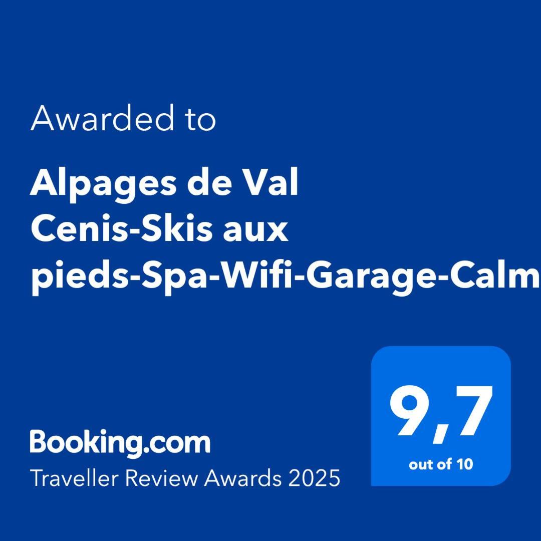 "Alpages De Val Cenis"-Skis Aux Pieds-Spa-Wifi-Garage-Calme! Lanslebourg-Mont-Cenis Exterior foto